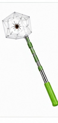 Telescopische Spinnenvanger — 80 cm, voor hoge hoeken en plafondranden - Afbeelding 2
